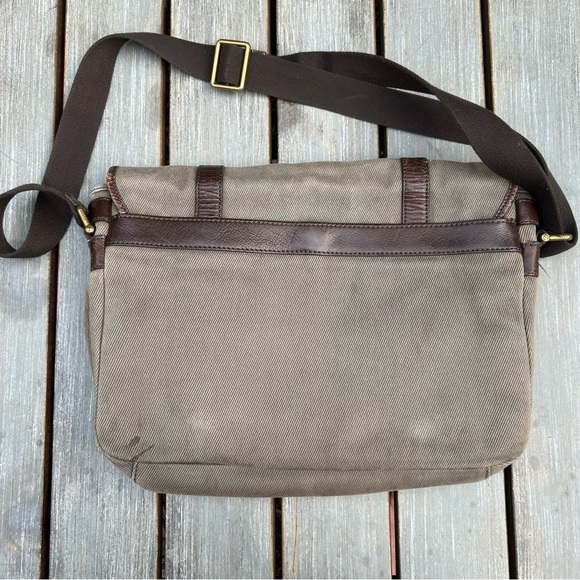 Vintage fossil messenger bag - Picture 4 of 7